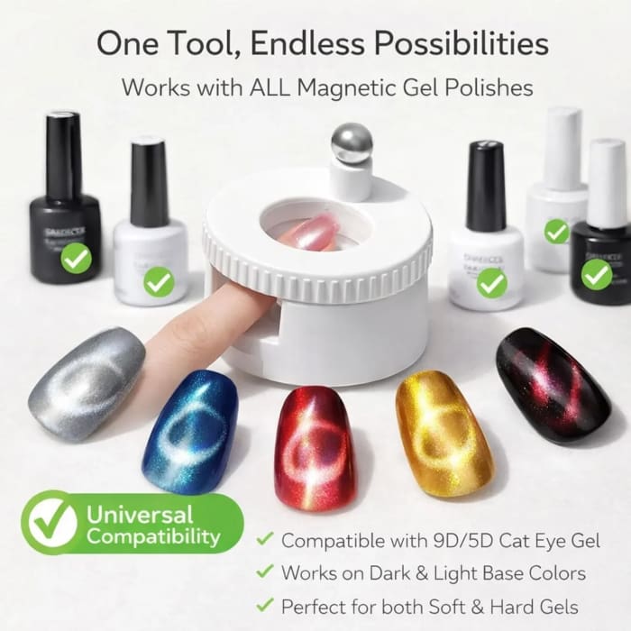 Cat Eye Magnet Spinner - OceanNailSupply