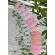 Chance Full Set - Matching Color Gel & Nail Lacquer 0.5oz - Bare Collection 36 Colors - OceanNailSupply