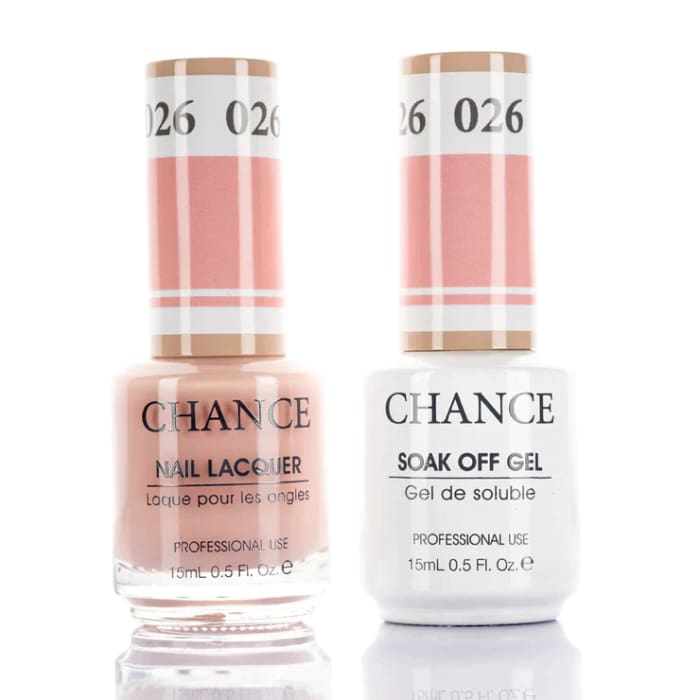 Chance Gel & Nail Lacquer Duo 0.5oz 026 - OceanNailSupply