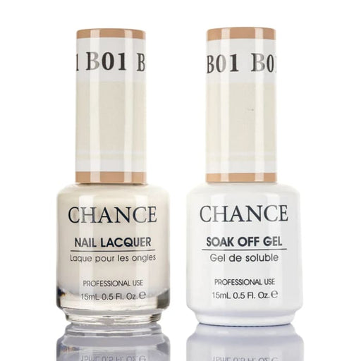 Chance Gel & Nail Lacquer Duo 0.5oz B01 - Bare Collection - OceanNailSupply