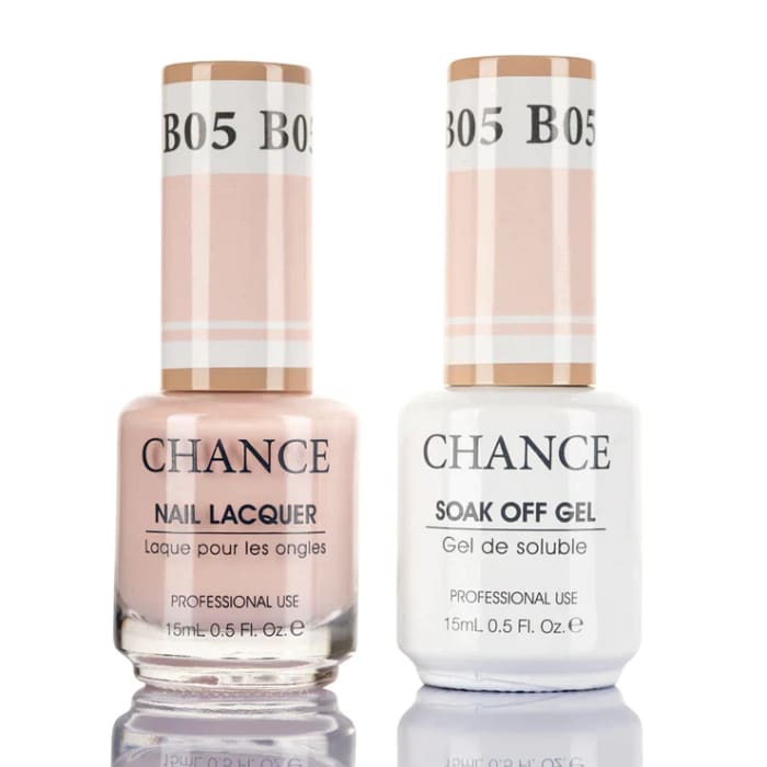 Chance Gel & Nail Lacquer Duo 0.5oz B05 - Bare Collection - OceanNailSupply
