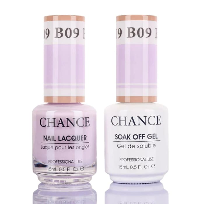 Chance Gel & Nail Lacquer Duo 0.5oz B09 - Bare Collection - OceanNailSupply