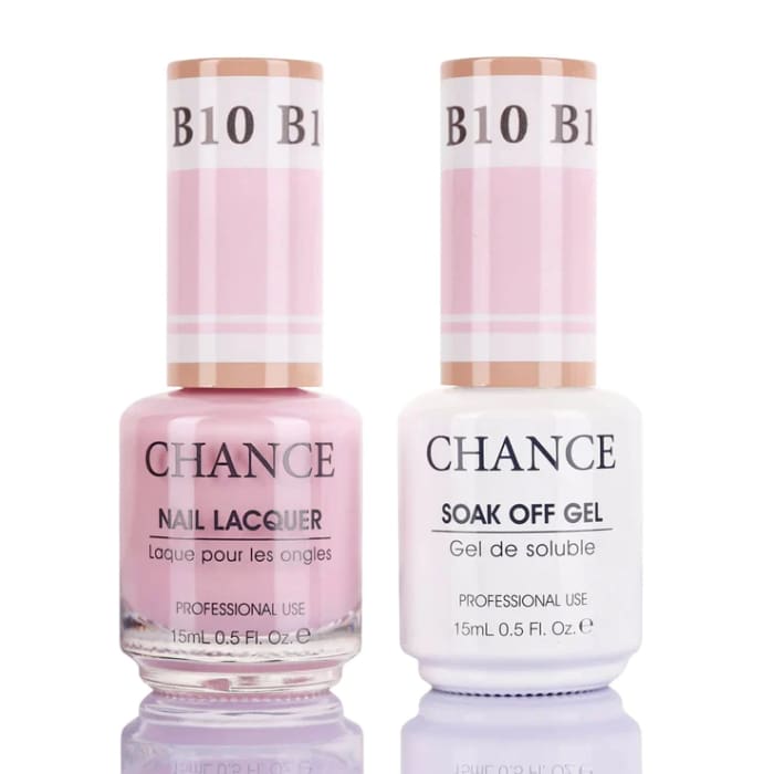 Chance Gel & Nail Lacquer Duo 0.5oz B10 - Bare Collection - OceanNailSupply