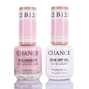 Chance Gel & Nail Lacquer Duo 0.5oz B12 - Bare Collection - OceanNailSupply