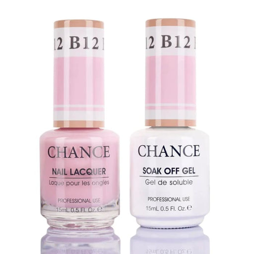 Chance Gel & Nail Lacquer Duo 0.5oz B12 - Bare Collection - OceanNailSupply