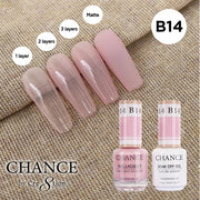 Chance Gel & Nail Lacquer Duo 0.5oz B14 - Bare Collection - OceanNailSupply