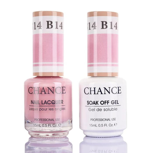 Chance Gel & Nail Lacquer Duo 0.5oz B14 - Bare Collection - OceanNailSupply