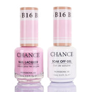 Chance Gel & Nail Lacquer Duo 0.5oz B16 - Bare Collection - OceanNailSupply