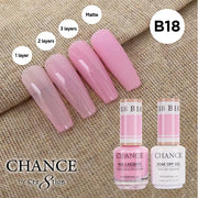 Chance Gel & Nail Lacquer Duo 0.5oz B18 - Bare Collection - OceanNailSupply