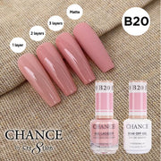 Chance Gel & Nail Lacquer Duo 0.5oz B20 - Bare Collection - OceanNailSupply