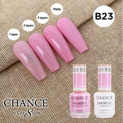 Chance Gel & Nail Lacquer Duo 0.5oz B23 - Bare Collection - OceanNailSupply