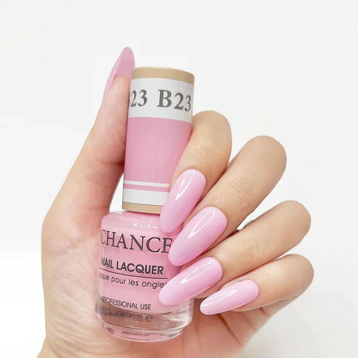 Chance Gel & Nail Lacquer Duo 0.5oz B23 - Bare Collection - OceanNailSupply