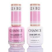 Chance Gel & Nail Lacquer Duo 0.5oz B23 - Bare Collection - OceanNailSupply