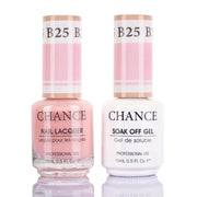Chance Gel & Nail Lacquer Duo 0.5oz B25 - Bare Collection - OceanNailSupply
