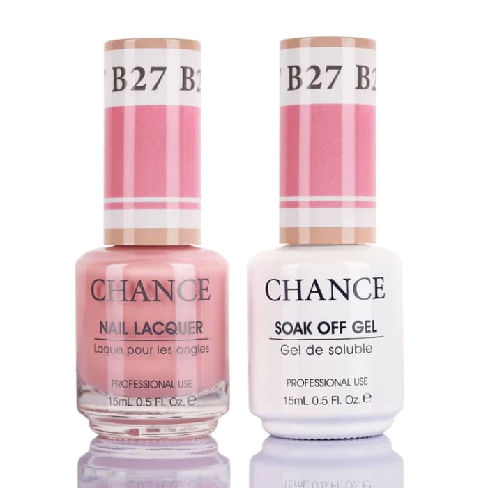 Chance Gel & Nail Lacquer Duo 0.5oz B27 - Bare Collection — OceanNailSupply