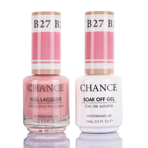 Chance Gel & Nail Lacquer Duo 0.5oz B27 - Bare Collection - OceanNailSupply