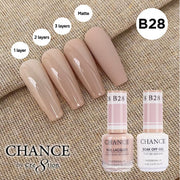 Chance Gel & Nail Lacquer Duo 0.5oz B28 - Bare Collection - OceanNailSupply