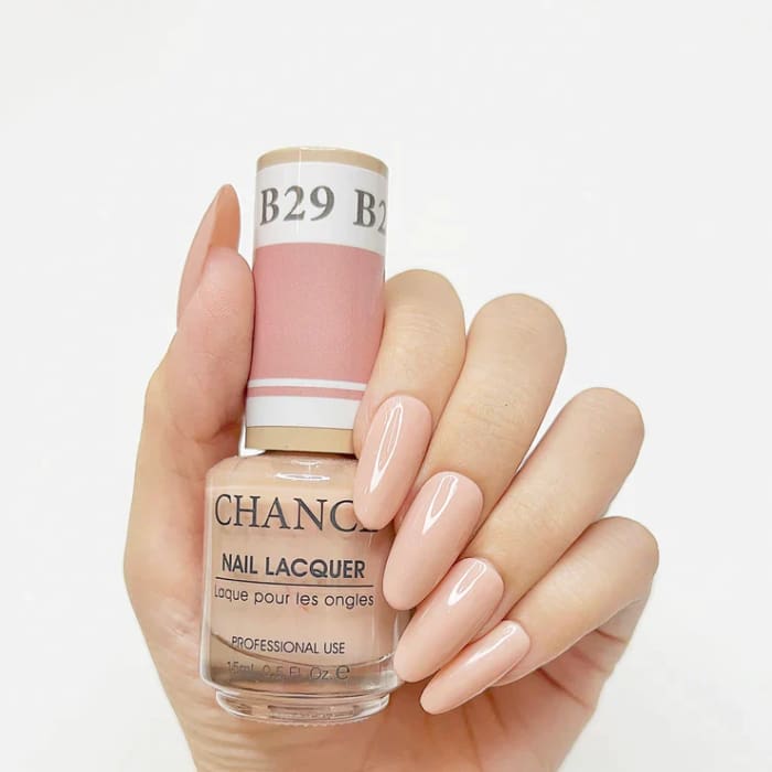 Chance Gel & Nail Lacquer Duo 0.5oz B29 - Bare Collection - OceanNailSupply