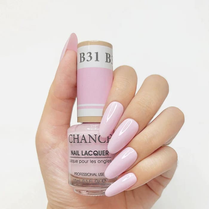 Chance Gel & Nail Lacquer Duo 0.5oz B31 - Bare Collection - OceanNailSupply