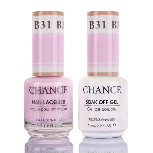 Chance Gel & Nail Lacquer Duo 0.5oz B31 - Bare Collection - OceanNailSupply