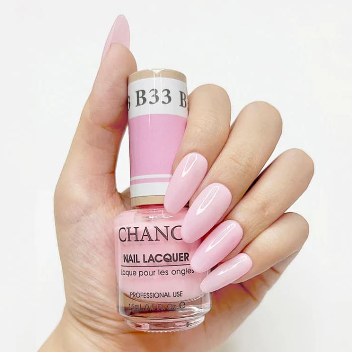 Chance Gel & Nail Lacquer Duo 0.5oz B33 - Bare Collection - OceanNailSupply