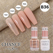 Chance Gel & Nail Lacquer Duo 0.5oz B36 - Bare Collection - OceanNailSupply