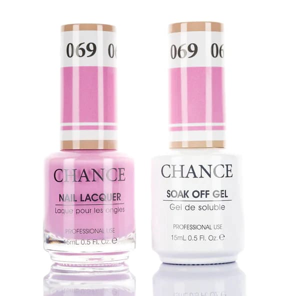 Chance Gel & Nail Lacquer Duo 0.5oz - Set of 5 colors (061-064-068-069-004) - OceanNailSupply