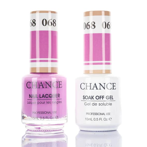 Chance Gel & Nail Lacquer Duo 0.5oz - Set of 5 colors (061-064-068-069-004) - OceanNailSupply