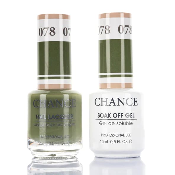 Chance Gel & Nail Lacquer Duo 0.5oz - Set of 5 colors (078- 076- 075- 077- 082) - OceanNailSupply