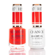 Chance Gel & Nail Lacquer Duo 0.5oz - Set of 5 colors (117- 123- 113- 136- 111) - OceanNailSupply