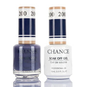 Chance Gel & Nail Lacquer Duo 0.5oz - Set of 5 colors (204-203-202-201-200) - OceanNailSupply