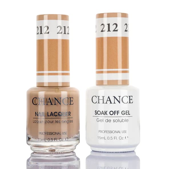 Chance Gel & Nail Lacquer Duo 0.5oz - Set of 5 colors (211-213-341