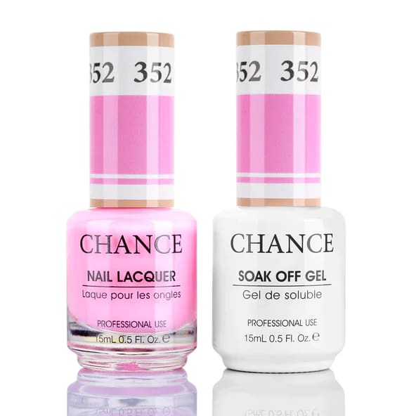 Chance Gel & Nail Lacquer Duo 0.5oz - Set of 5 colors (292- 036- 352- 063- 351) - OceanNailSupply