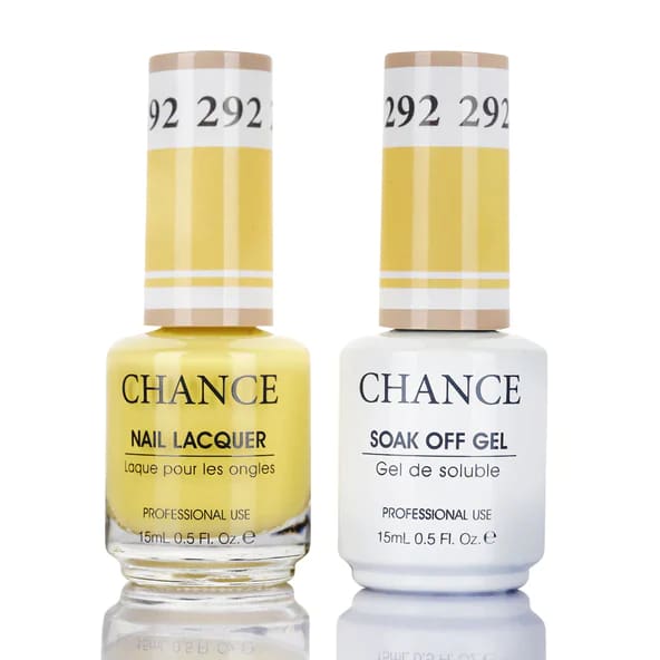 Chance Gel & Nail Lacquer Duo 0.5oz - Set of 5 colors (292- 036- 352- 063- 351) - OceanNailSupply