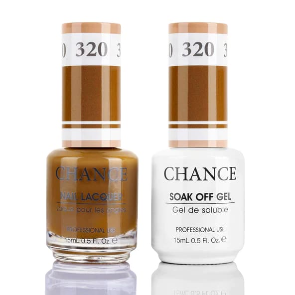 Chance Gel & Nail Lacquer Duo 0.5oz - Set of 5 colors (302- 320- 030- 099- 077) - OceanNailSupply