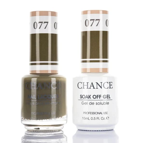 Chance Gel & Nail Lacquer Duo 0.5oz - Set of 5 colors (302- 320- 030- 099- 077) - OceanNailSupply