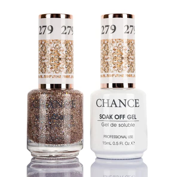 Chance Gel & Nail Lacquer Duo 0.5oz - Set of 5 colors (310-288-129-279-130) - OceanNailSupply