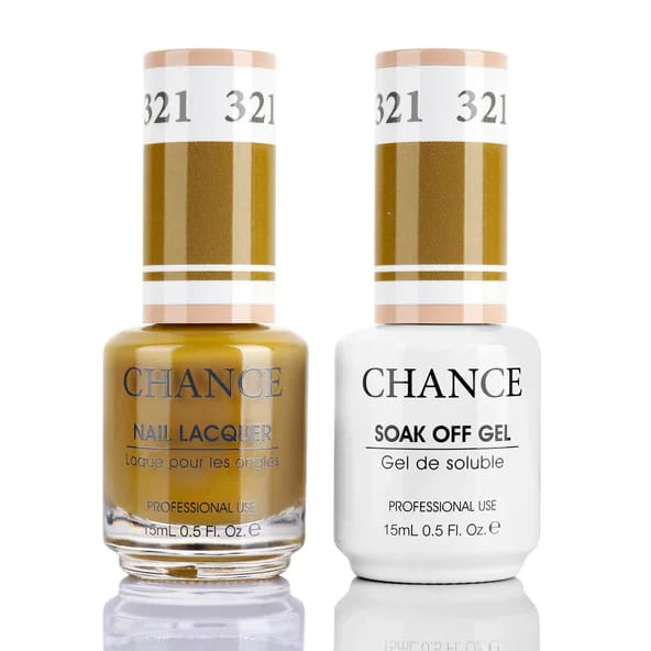 Chance Gel & Nail Lacquer Duo 0.5oz - Set of 5 colors (323- 184