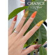 Chance Gel & Nail Lacquer Duo 0.5oz - Set of 5 colors (323- 184- 182- 321- 324) - OceanNailSupply