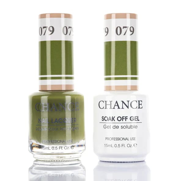 Chance Gel & Nail Lacquer Duo 0.5oz - Set of 5 colors (340- 296- 358- 080- 079) - OceanNailSupply