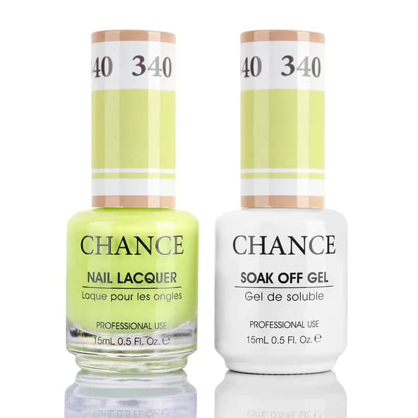 Chance Gel & Nail Lacquer Duo 0.5oz - Set of 5 colors (340- 296- 358- 080- 079) - OceanNailSupply