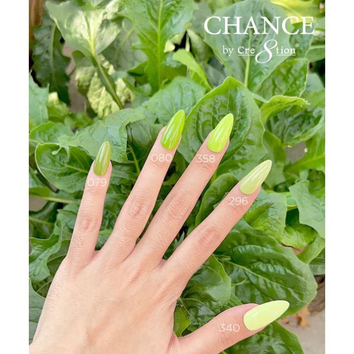 Chance Gel & Nail Lacquer Duo 0.5oz - Set of 5 colors (340- 296