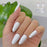 Chance Gel & Nail Lacquer Duo 0.5oz W01 - Shade of White Collection - OceanNailSupply