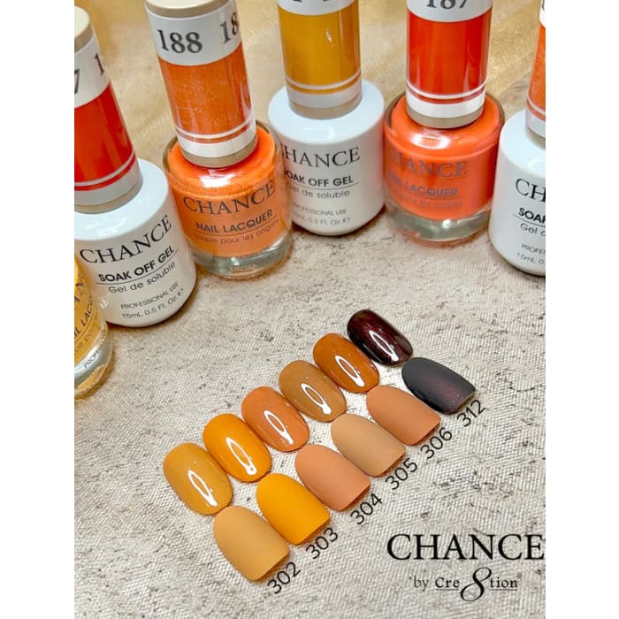 Chance Matching Color Gel & Nail Lacquer 0.5oz - 36 Colors #325