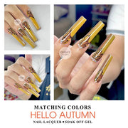 Chance Matching Color Gel & Nail Lacquer 0.5oz - 36 Colors #325 - #360 - Dance Into Spring Shades Collection w/ 2 set Color Chart -