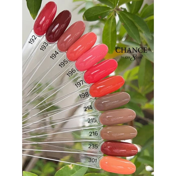 Chance Matching Color Gel & Nail Lacquer 0.5oz - 36 Colors - Hello Autumn Collection w/ 2 sets Color Chart - OceanNailSupply