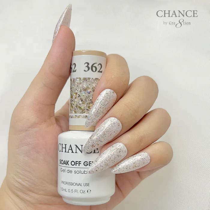 Chance Soak Off Gel 0.5oz - Diamond Dust Collection - 362 - OceanNailSupply