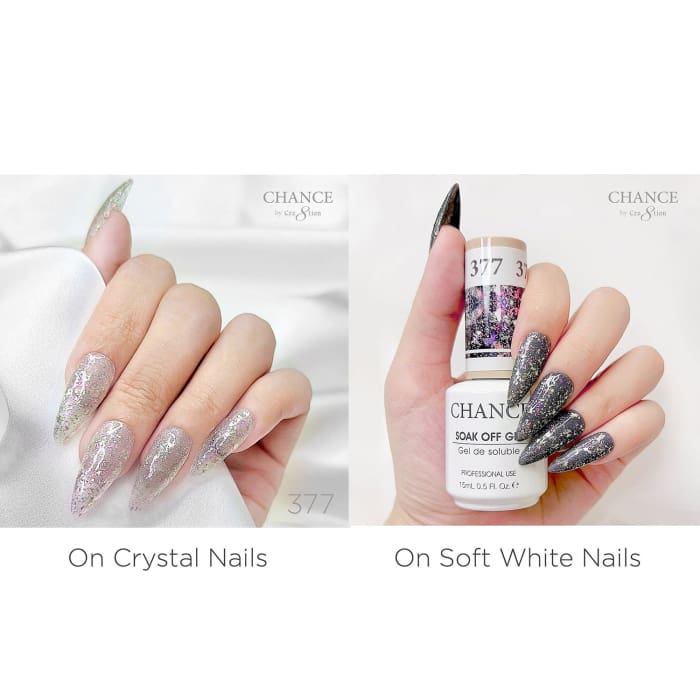 Chance Soak Off Gel 0.5oz - Diamond Dust Collection - 377 - OceanNailSupply