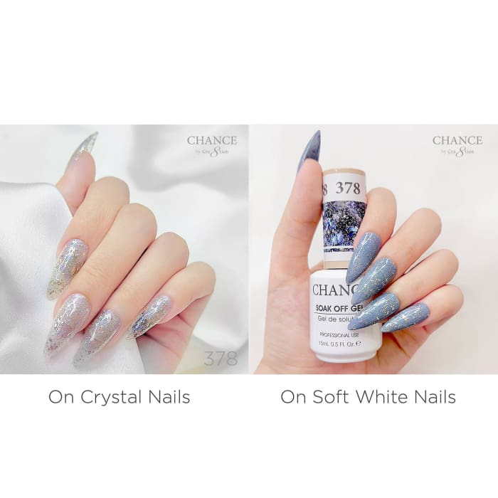 Chance Soak Off Gel 0.5oz - Diamond Dust Collection - 378 - OceanNailSupply