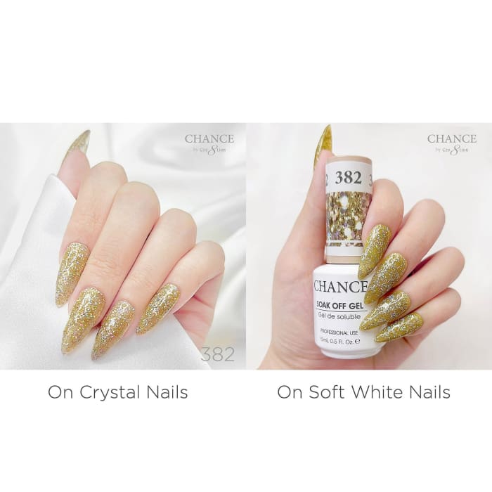 Chance Soak Off Gel 0.5oz - Diamond Dust Collection - 382 - OceanNailSupply